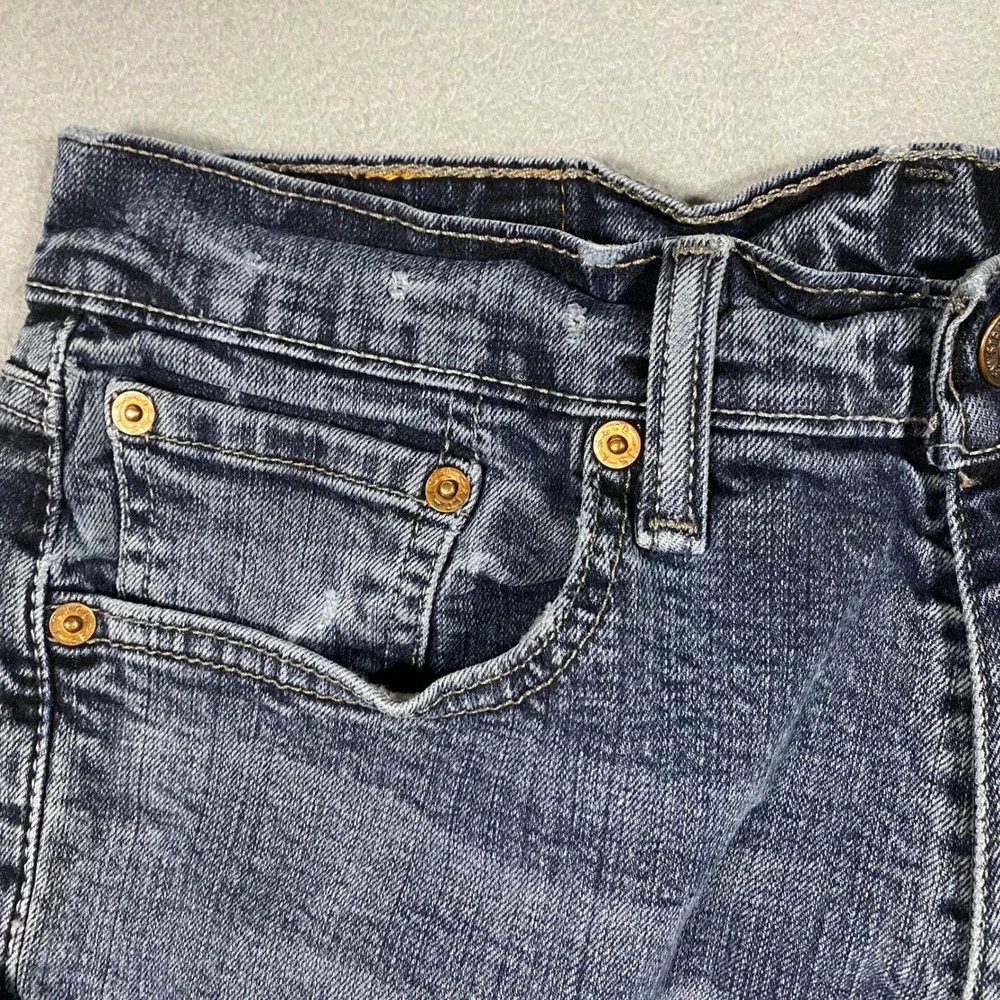 Levi's 505 Regular Fit Jeans Mens 32x30 Dark Wash Blue Straight Leg Denim